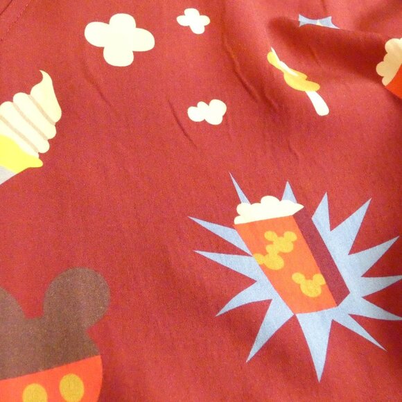 Disneyland Shirt Size XL Hong Kong Maroon Red Matching FAMILY Vacation Tops NWT - Picture 6 of 10